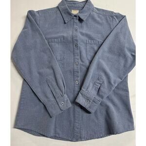 Guide Series Chamois Men’s Shirt Size S Blue Button Up Cotton Flannel Outdoors